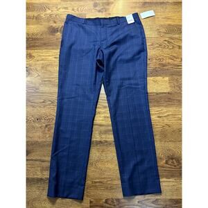 Nordstrom Rack Men’s Dress Slacks Blue Size 38x32 NWT Classic Tailored Menswear